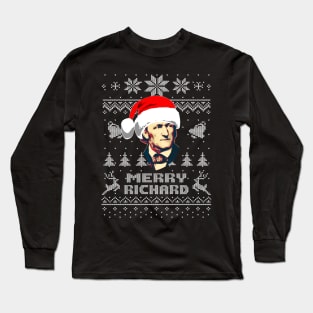 Richard Wagner Merry Richard Long Sleeve T-Shirt